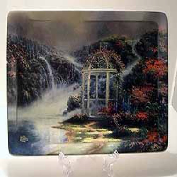 Set of 9 Thomas Kinkade - Nature’s Retreat collectible plates - Picture 2 of 16